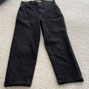 Madewell Women's Black Mom Jeans